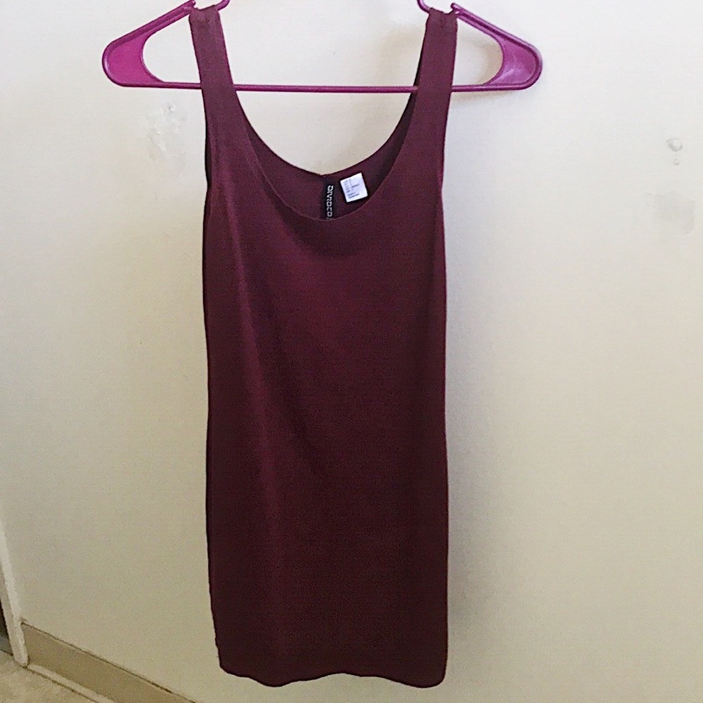 Maroon dress